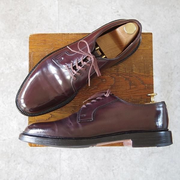 Wright/ライト 8.5C【コードバン/赤茶/Cordwainer】 | 高級中古革靴の
