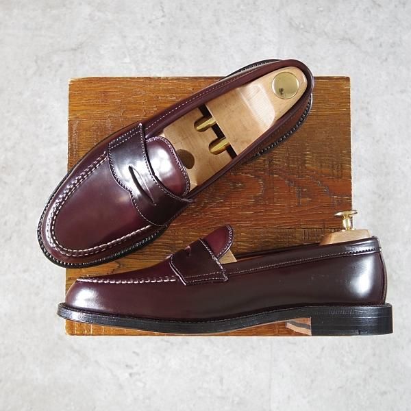 オールデン 8D【コードバン仕様☆986/ヴァンラスト/コインローファー