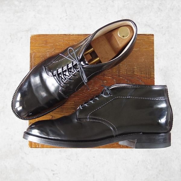 美品☆オールデン 8D【貴重☆コードバン仕様/6アイレットチャッカ