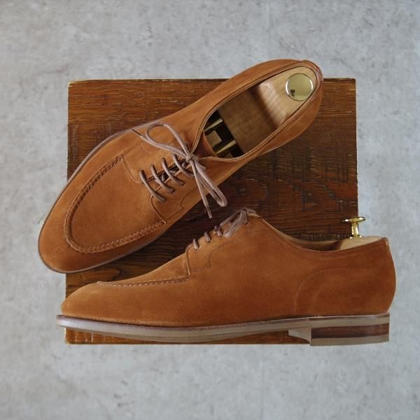 エドワードグリーン 7.5E【ドーバー/DOVER/スエード/茶】 | 高級中古