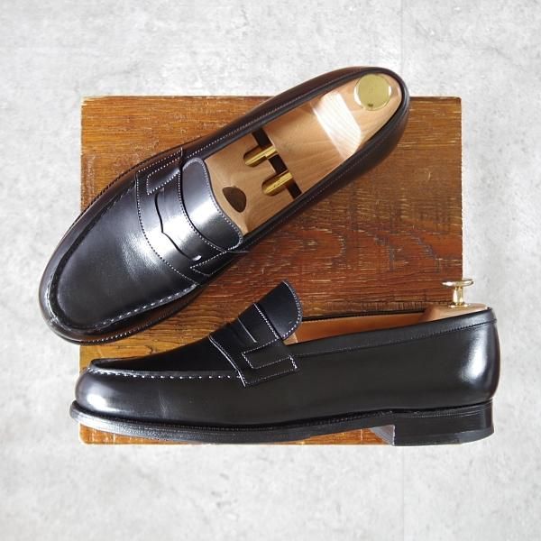 J.M.ウエストン 7.5D【180/コインローファー/黒】 | 高級中古革靴の