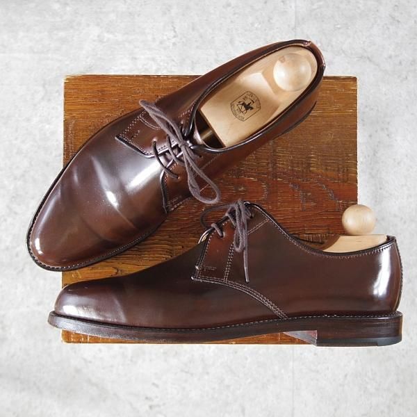 ルーディックライター SIZE 8【コードバン/濃茶/純正シューツリー付き