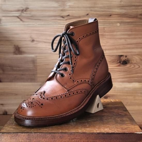 美品☆アルフレッドサージェント UK7【☆鋲打ちヒール】DUMFRIES