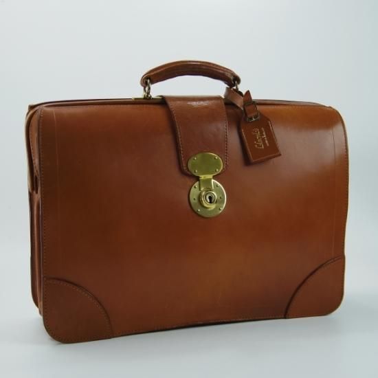 極上☆ロイズラゲッジ【☆英国製/ブライドルレザー仕様】ダレスバッグ