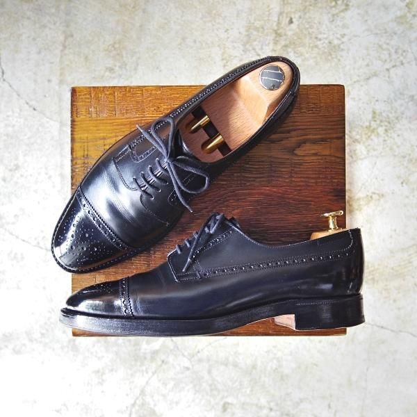 極上☆ジョンロブ 6.5E【☆超希少!!PARISロゴ時代の製品/BARAL】旧ロゴ