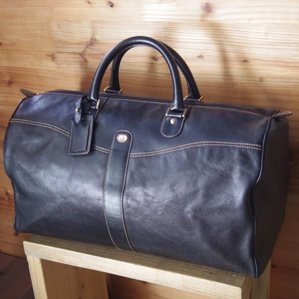 極上☆ダンヒル/DUNHILL【☆鞄】ボストンバッグ/メンズ ビジネス