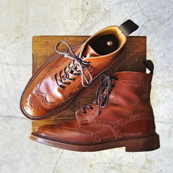 美品☆トリッカーズ SIZE 6【☆マロンアンティーク/STOW/5634/ストウ