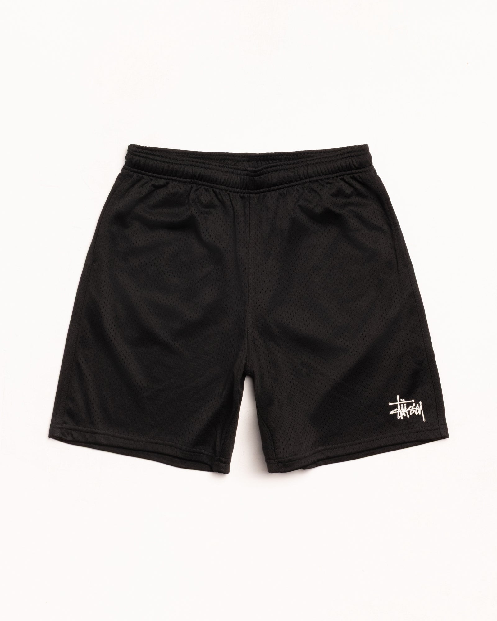 Basic Mesh Short – Black | Shorts & Trunks | Stüssy