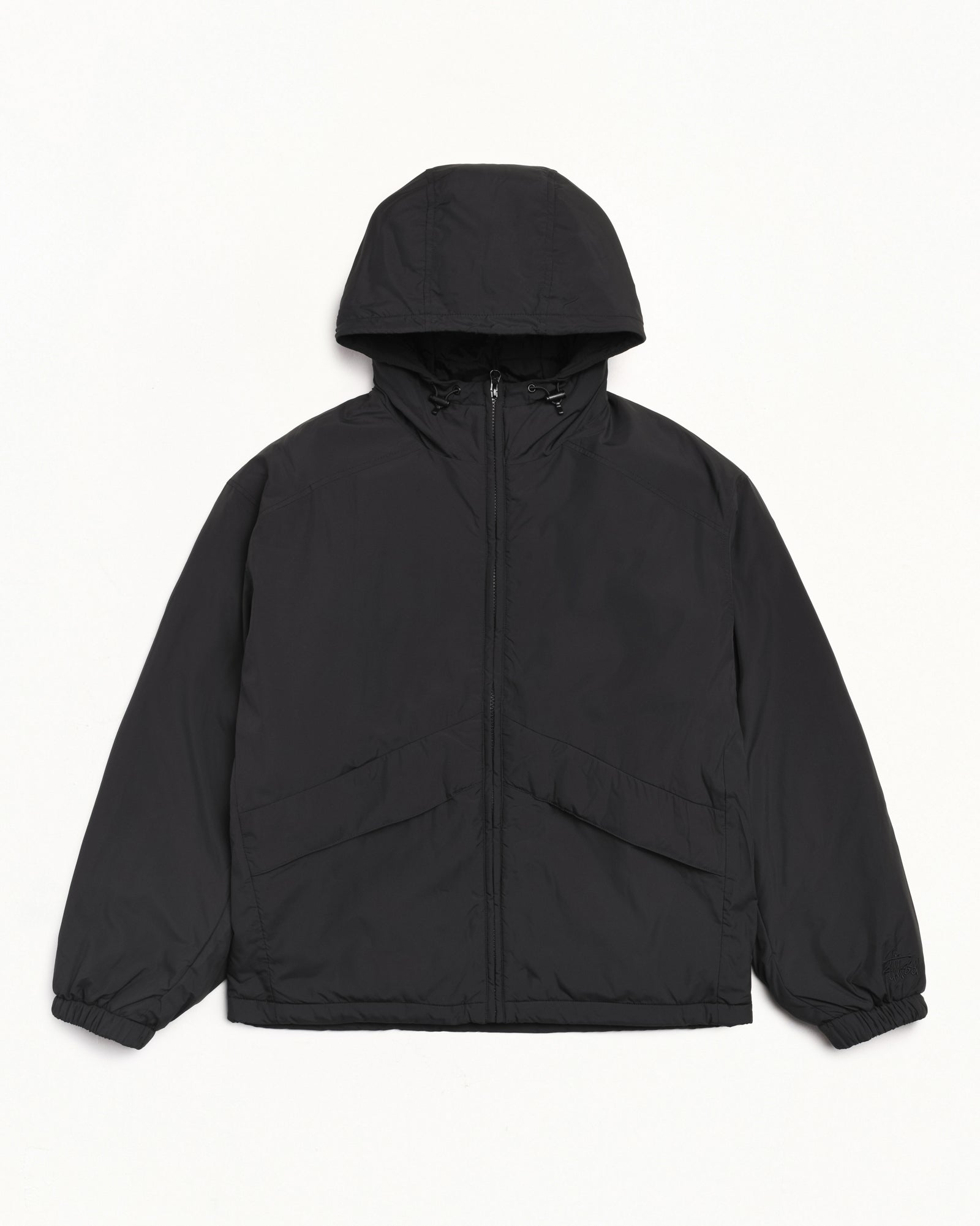 Insulated Hooded Jacket – Black | Outerwear | Stüssy