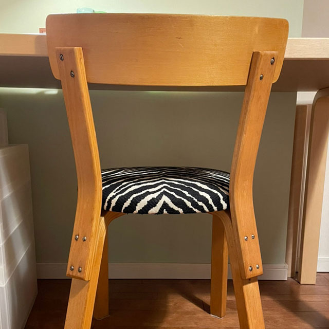 レトロ ヴィンテージ アンティーク チェア アルテック風 曲げ木 清掃