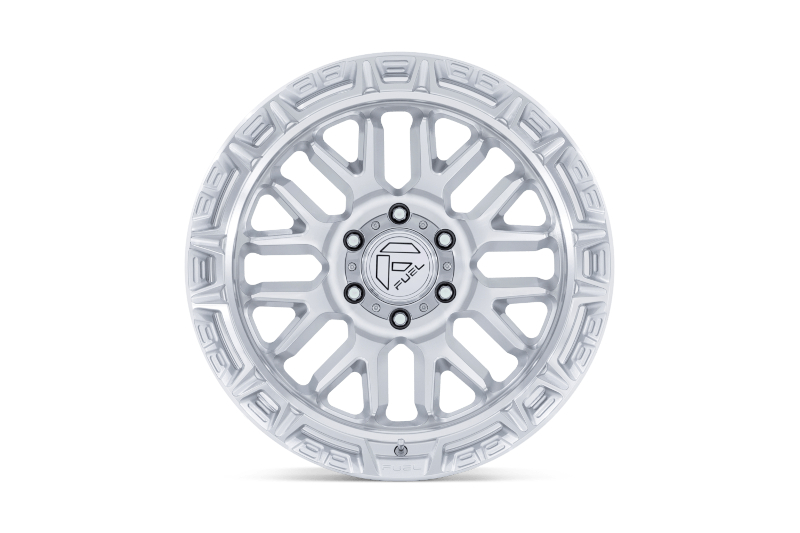 2004-2025 F150 Fuel FC890 Rail 20x9 Wheel 1mm Offset Gloss Silver