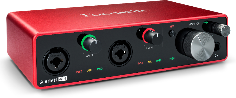 Focusrite Scarlett 4I4 G3 Usb audio interface