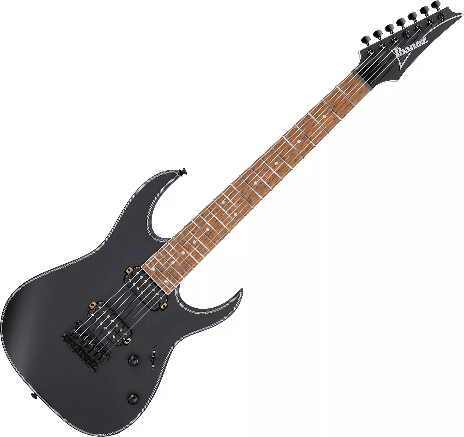 Ibanez RG7421EX BKF 7-String Standard - black flat 7 string