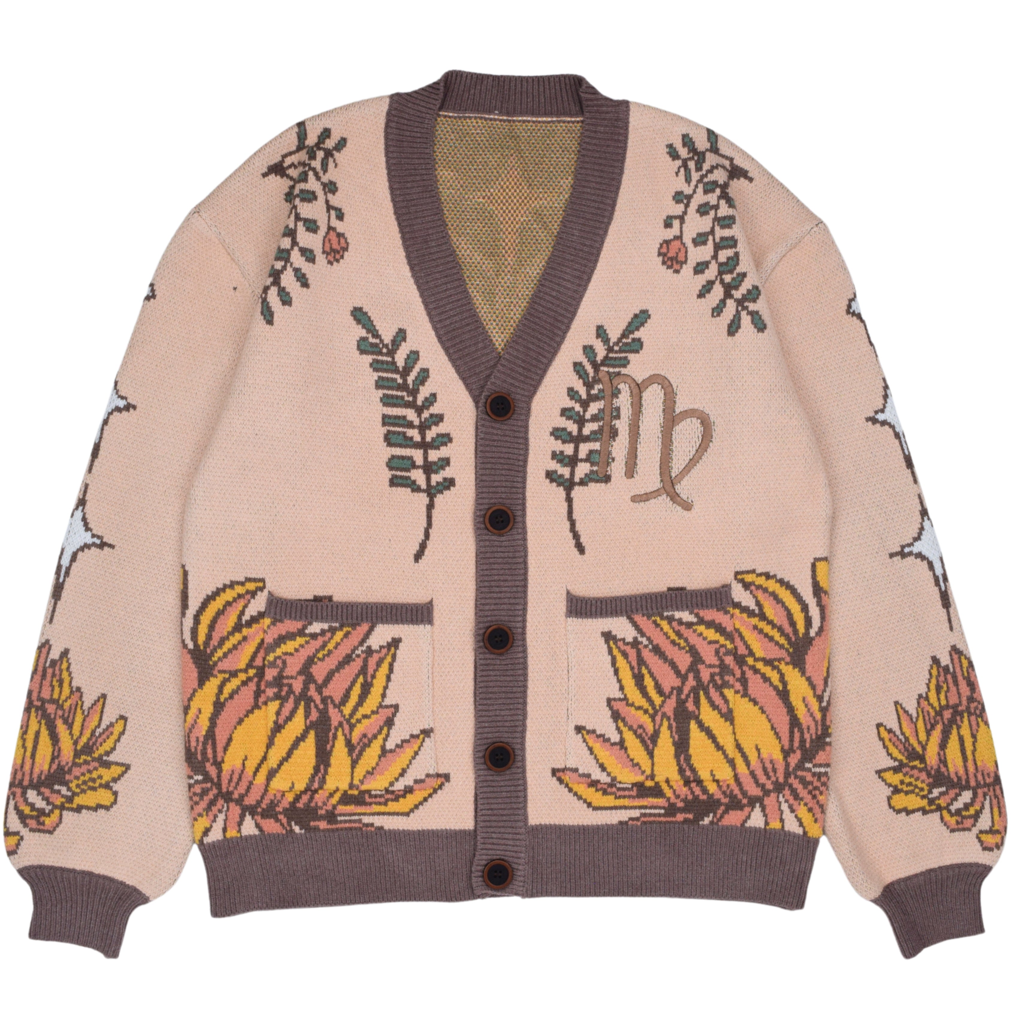 ⭐drraodi⭐VIRGO ヴァルゴ ベロアカーディガン 虎刺繍 コラボ Virgo