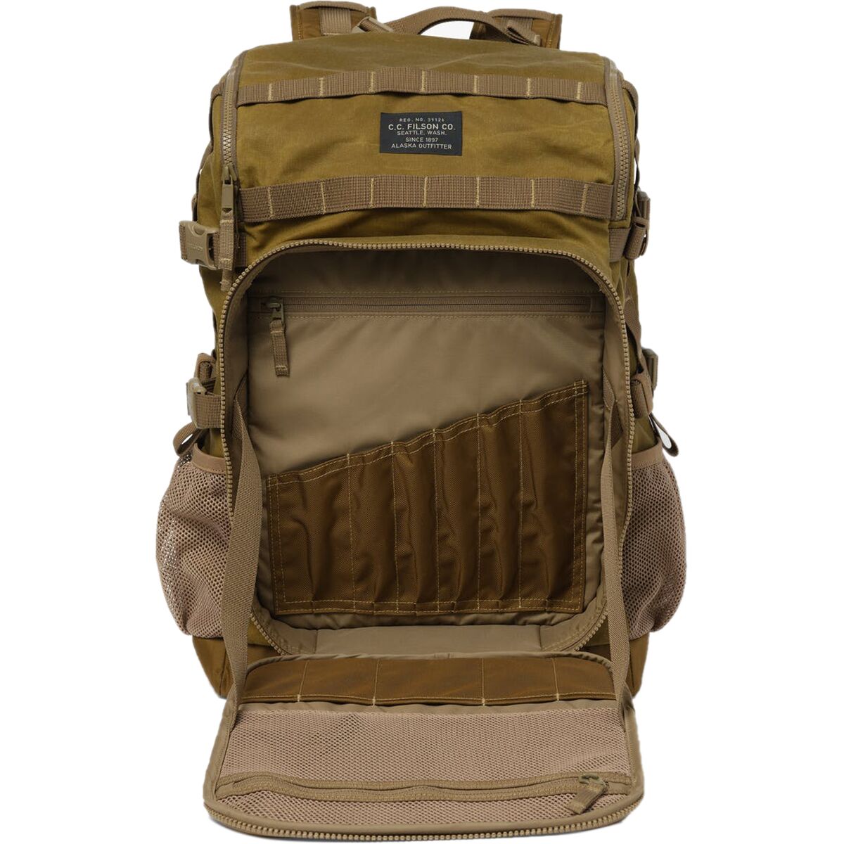 Filson Alcan Tin Cloth 37L Tool Backpack - Hike & Camp
