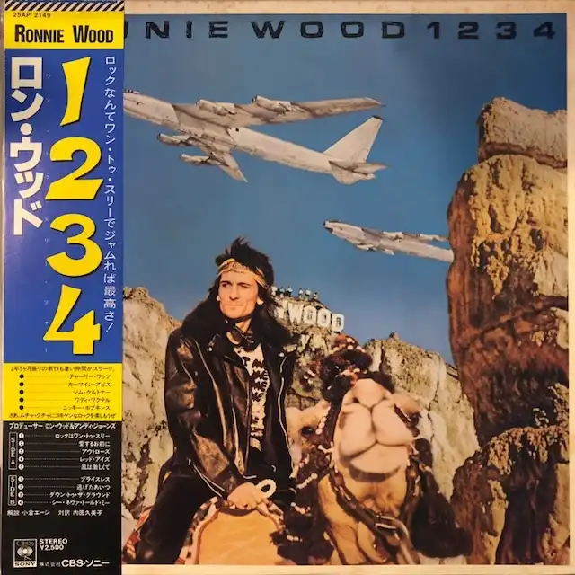 RONNIE WOOD / 1234 [LP - 25AP 2149]：70'S ROCK：アナログレコード