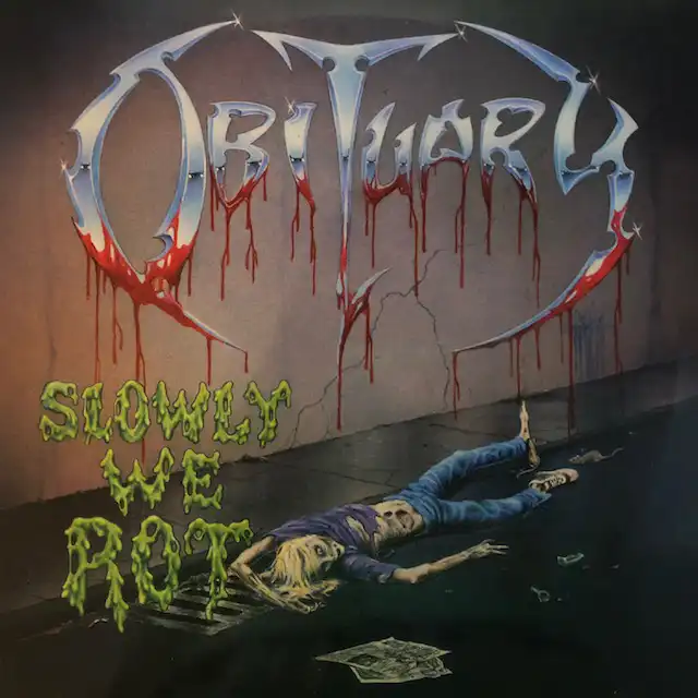 OBITUARY / SLOWLY WE ROT [LP - RO 9489 1]：NEW WAVE：アナログ