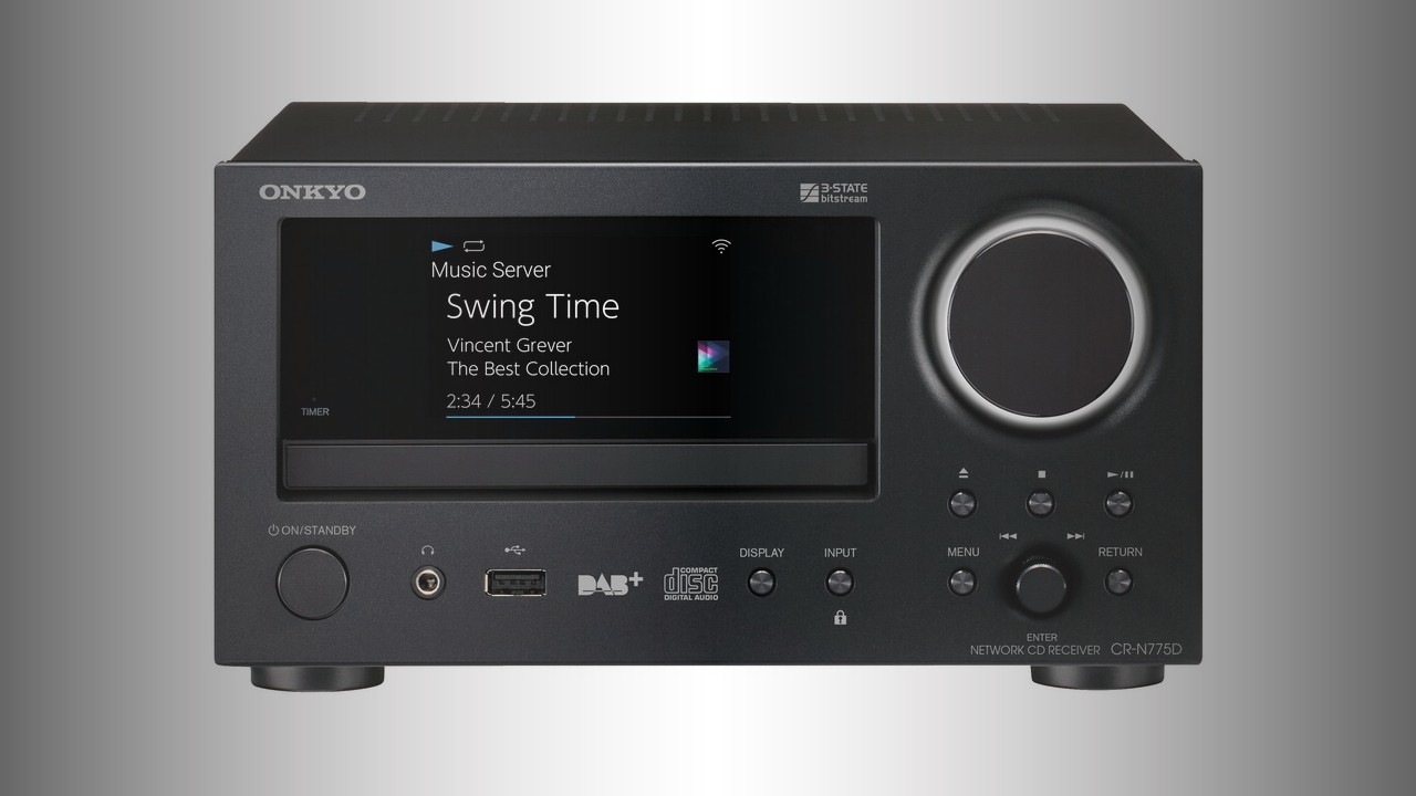 Onkyo CR N775D: Powerful and easy to use network cd reciever