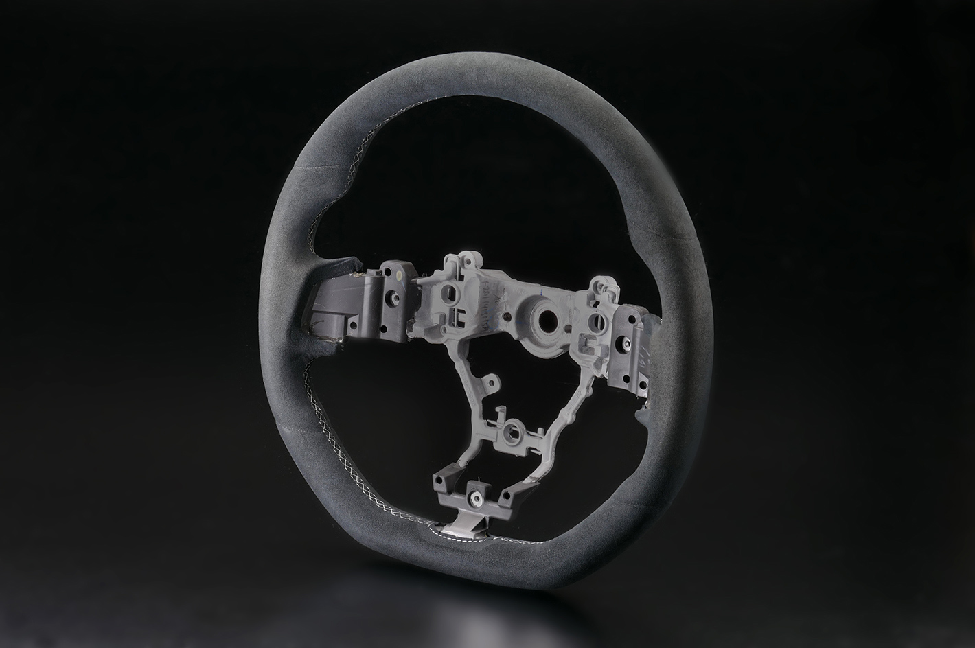 ステアリングホイール（ウルトラスエード）：WRX S4（VA