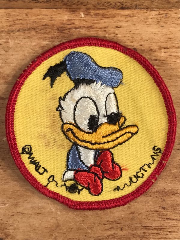 Disney Donald Duck Patch ドナルドダック ビンテージ ワッペン