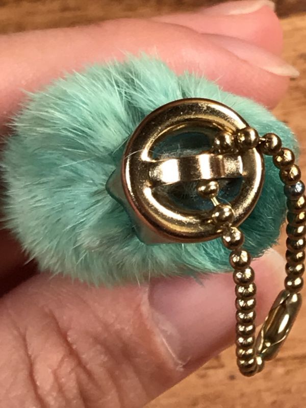 Rabbit Foot Lucky Charm Keychain ラビットラッキーチャーム