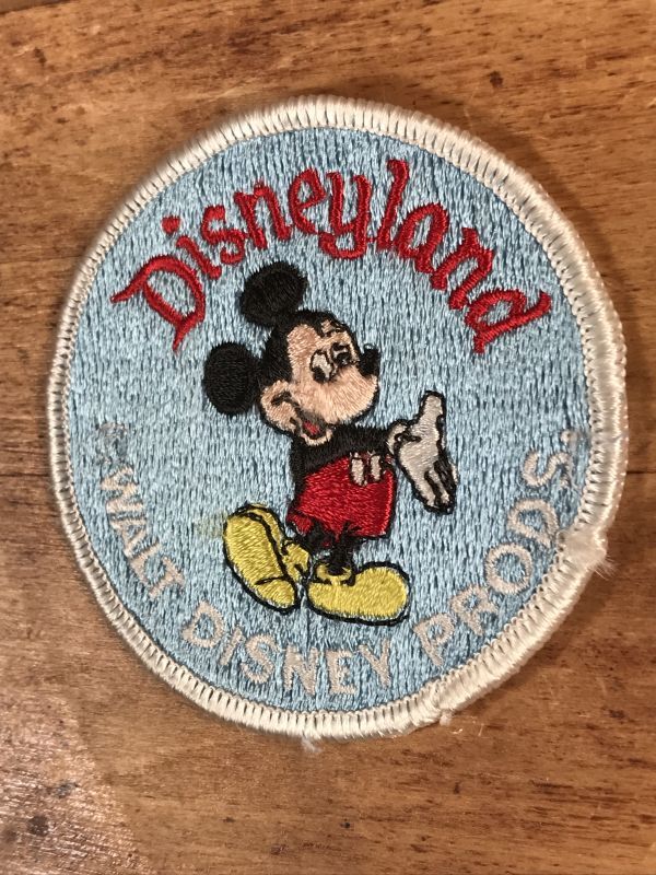 Disneyland “Mickey Mouse” Patch ミッキーマウス ビンテージ ワッペン