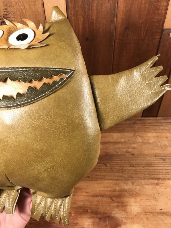 Naugahyde Nauga Monster Doll ナウガモンスター ビンテージ ドール