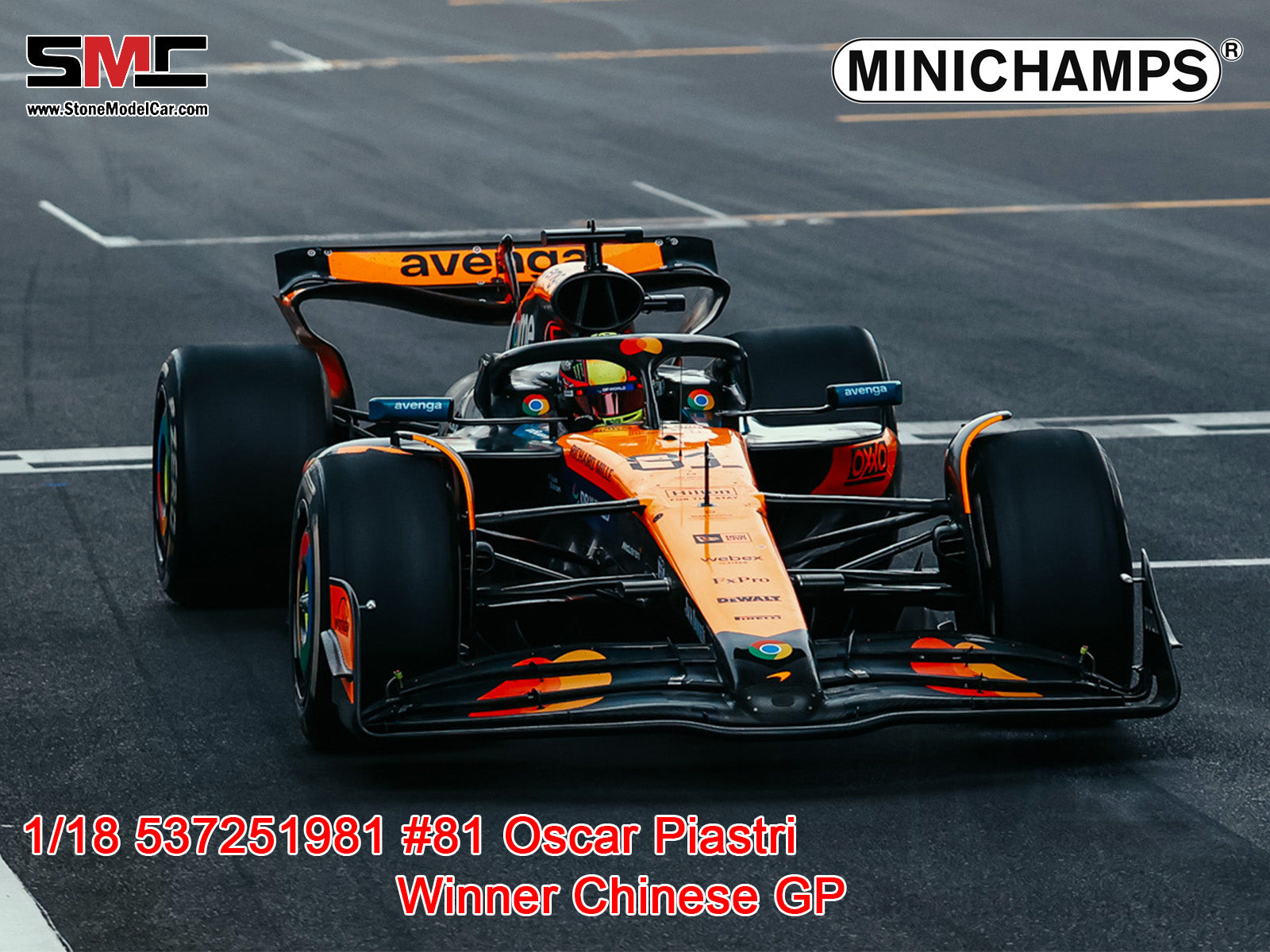 Pre-Order] McLaren F1 MCL39 #81 Oscar Piastri Chinese GP 2025
