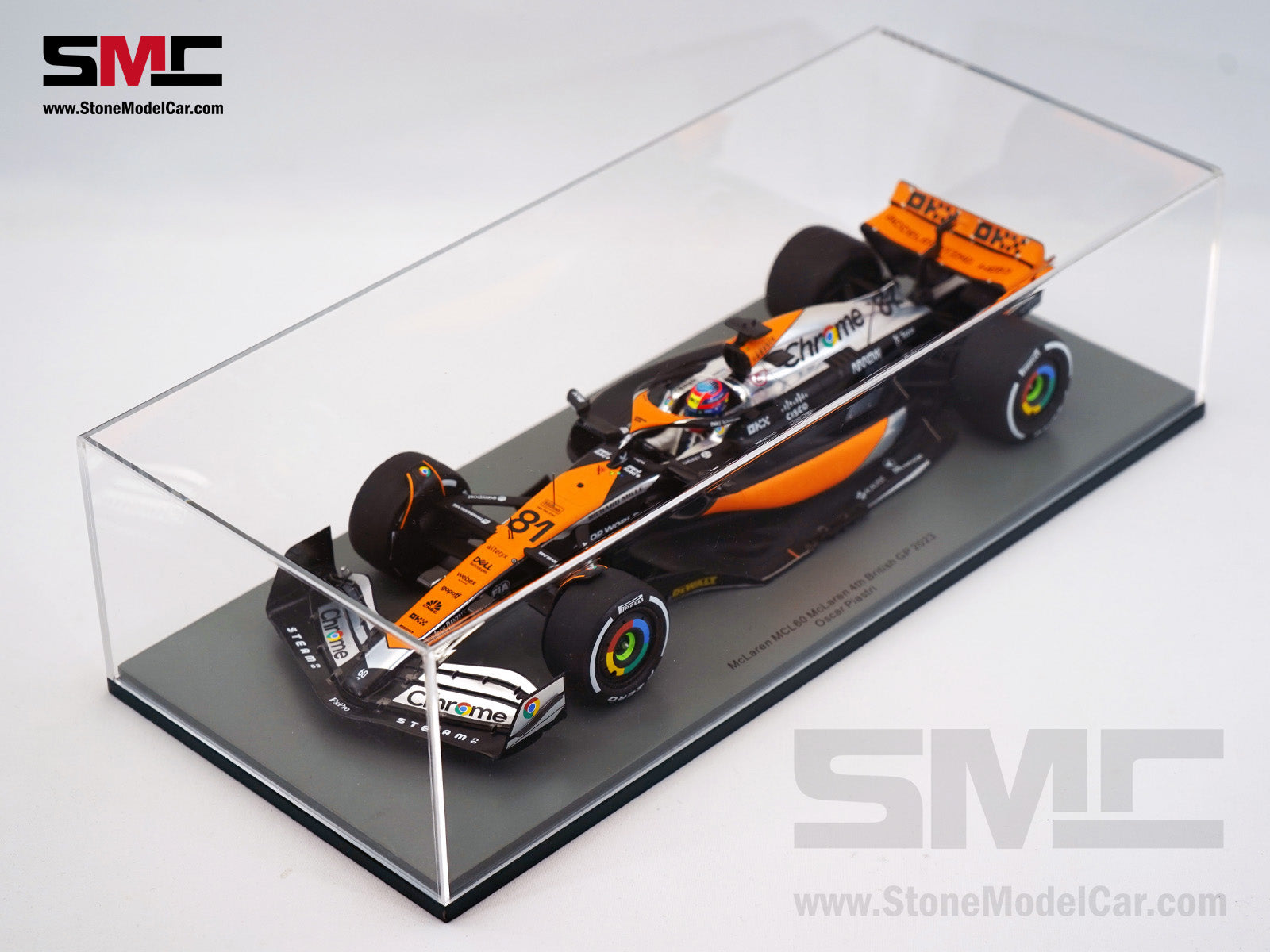 McLaren F1 MCL60 #81 Oscar Piastri 4th British GP 2023 Special