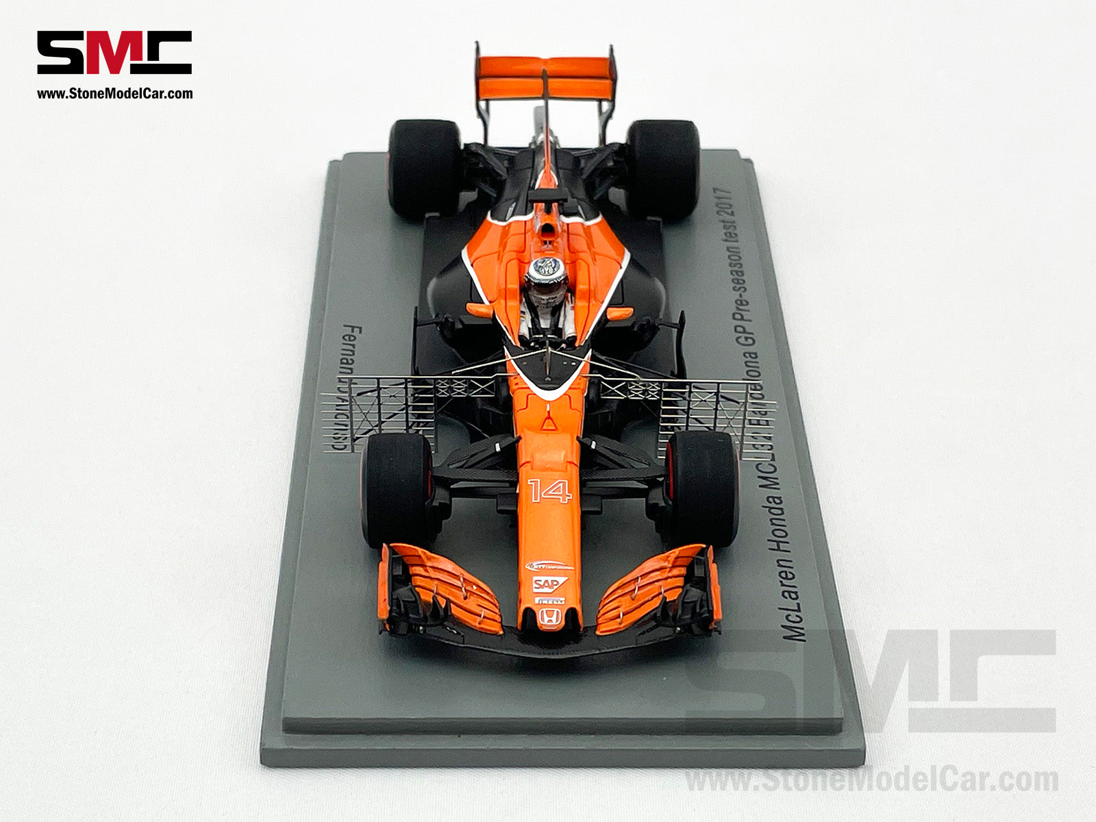 McLaren F1 MCL32 #14 Fernando Alonso Barcelona Aero Test 2017 1:43