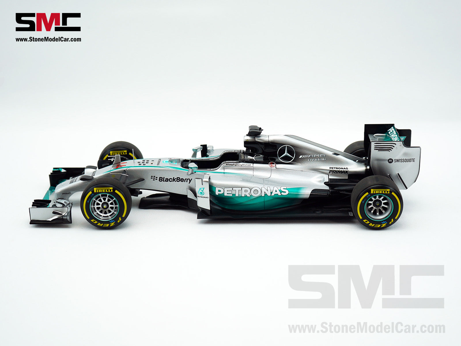 2014 2x World Champion Mercedes F1 W05 #44 Lewis Hamilton Abu