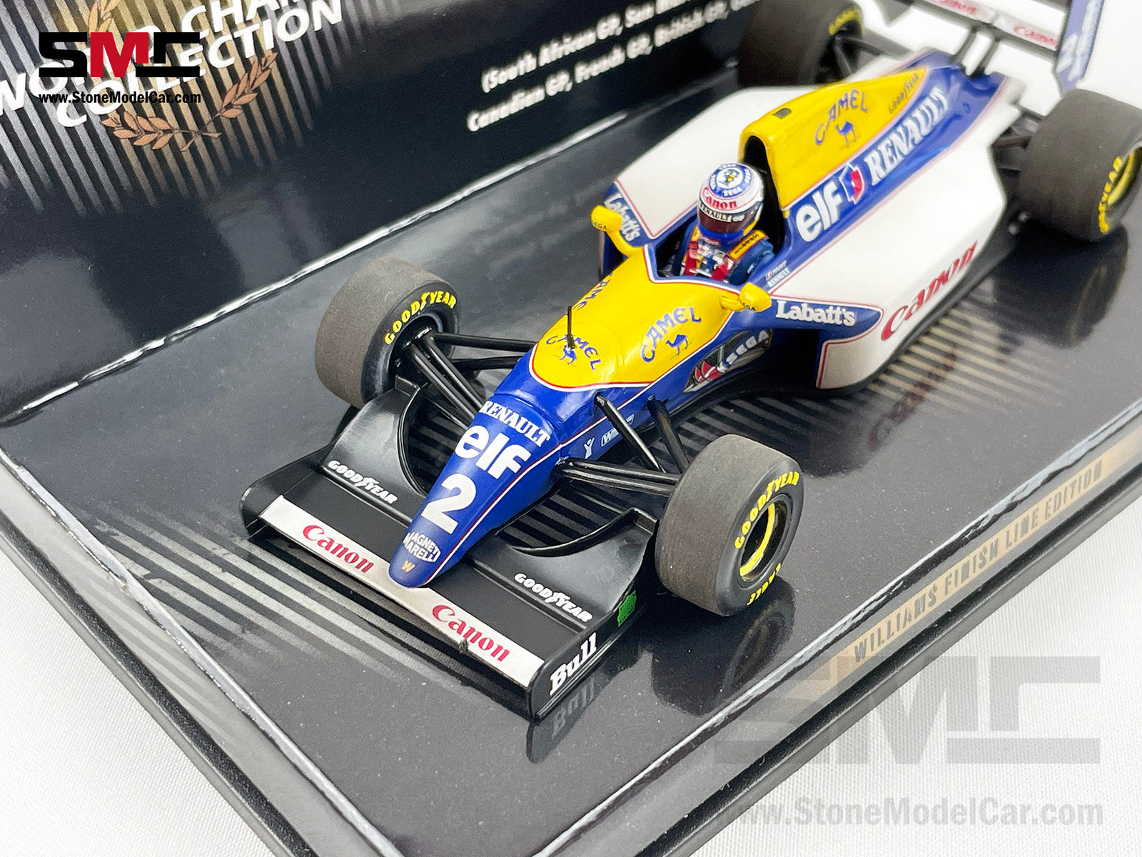 Williams F1 FW15C #2 Alain Prost 1993 World Champion 1:43