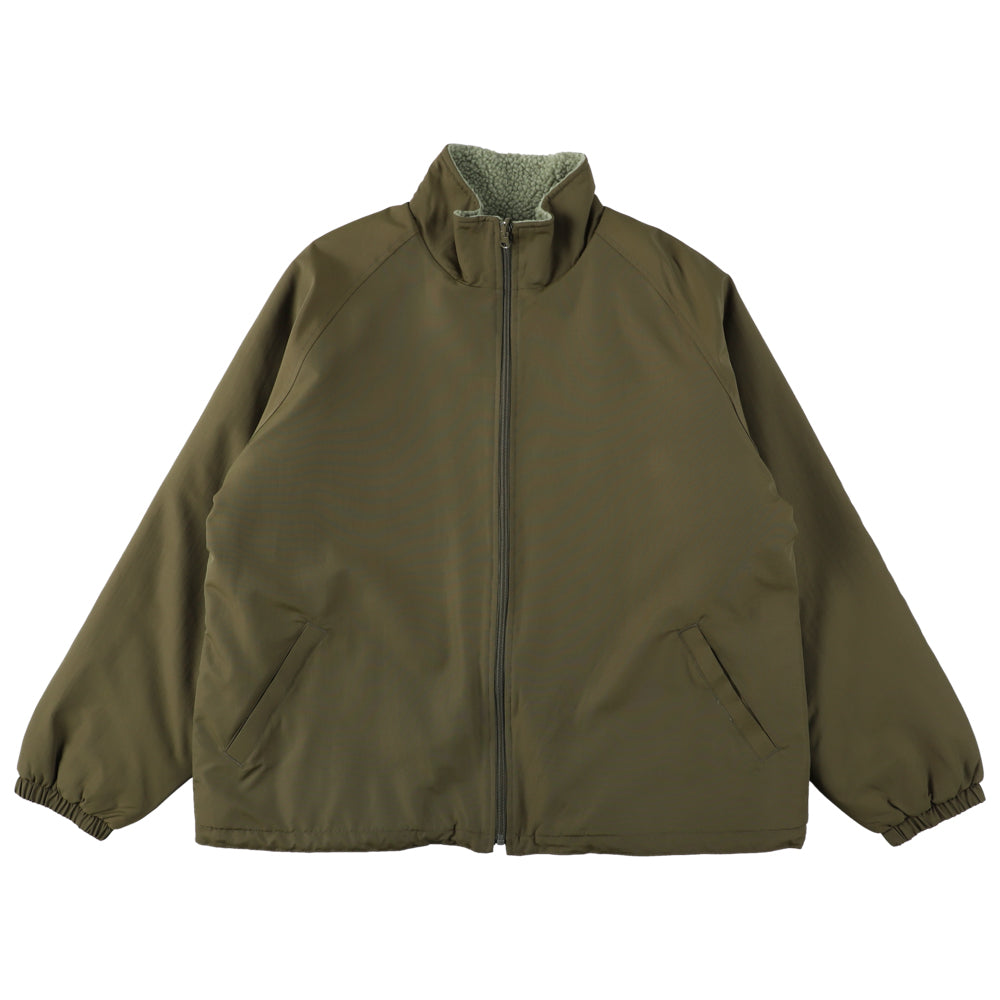 ISNESS MUSIC REVERSIBLE FLEECE JACKET | is-ness online shop