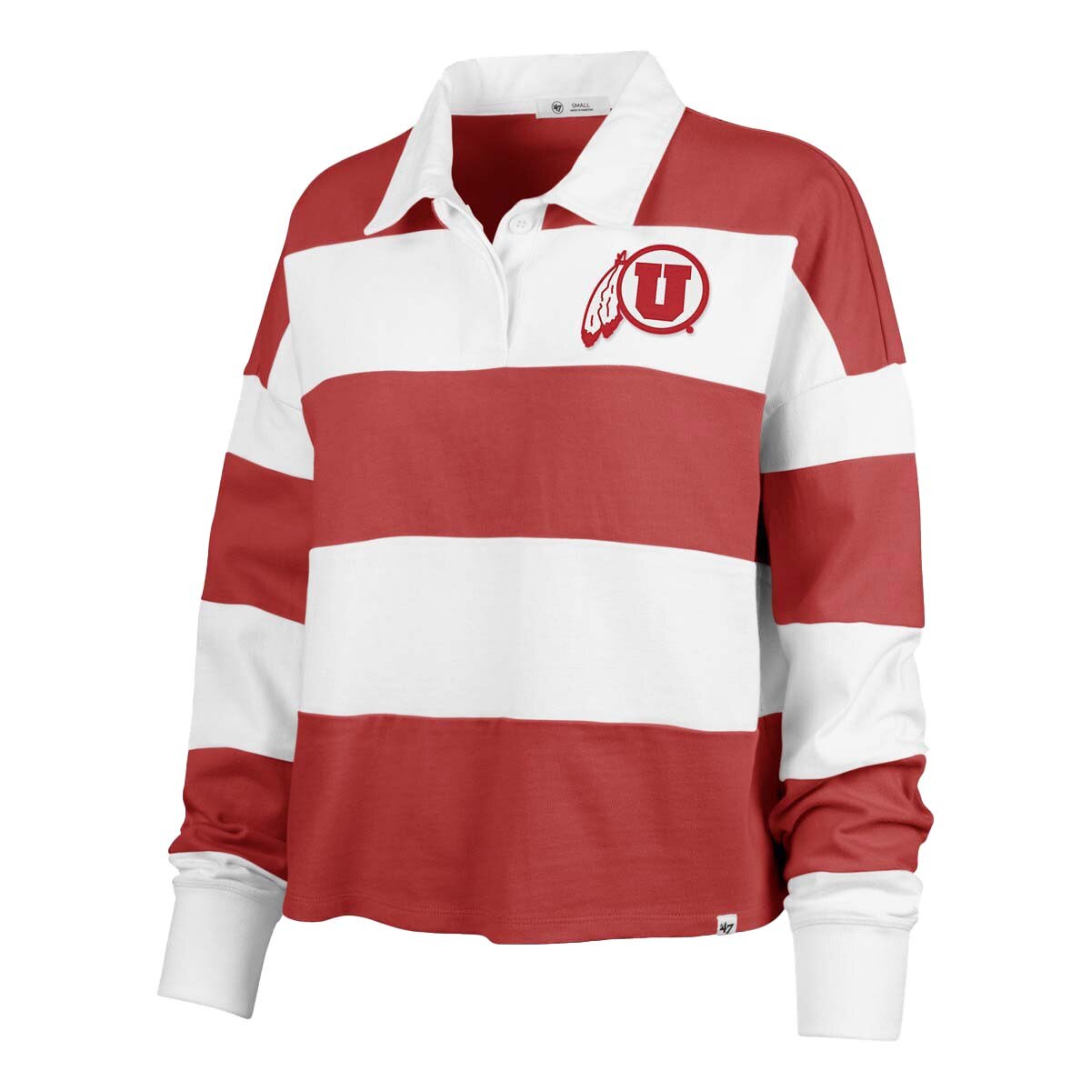 47 Brand Women's Raven Rugby Long Sleeve Tee | University of Utah