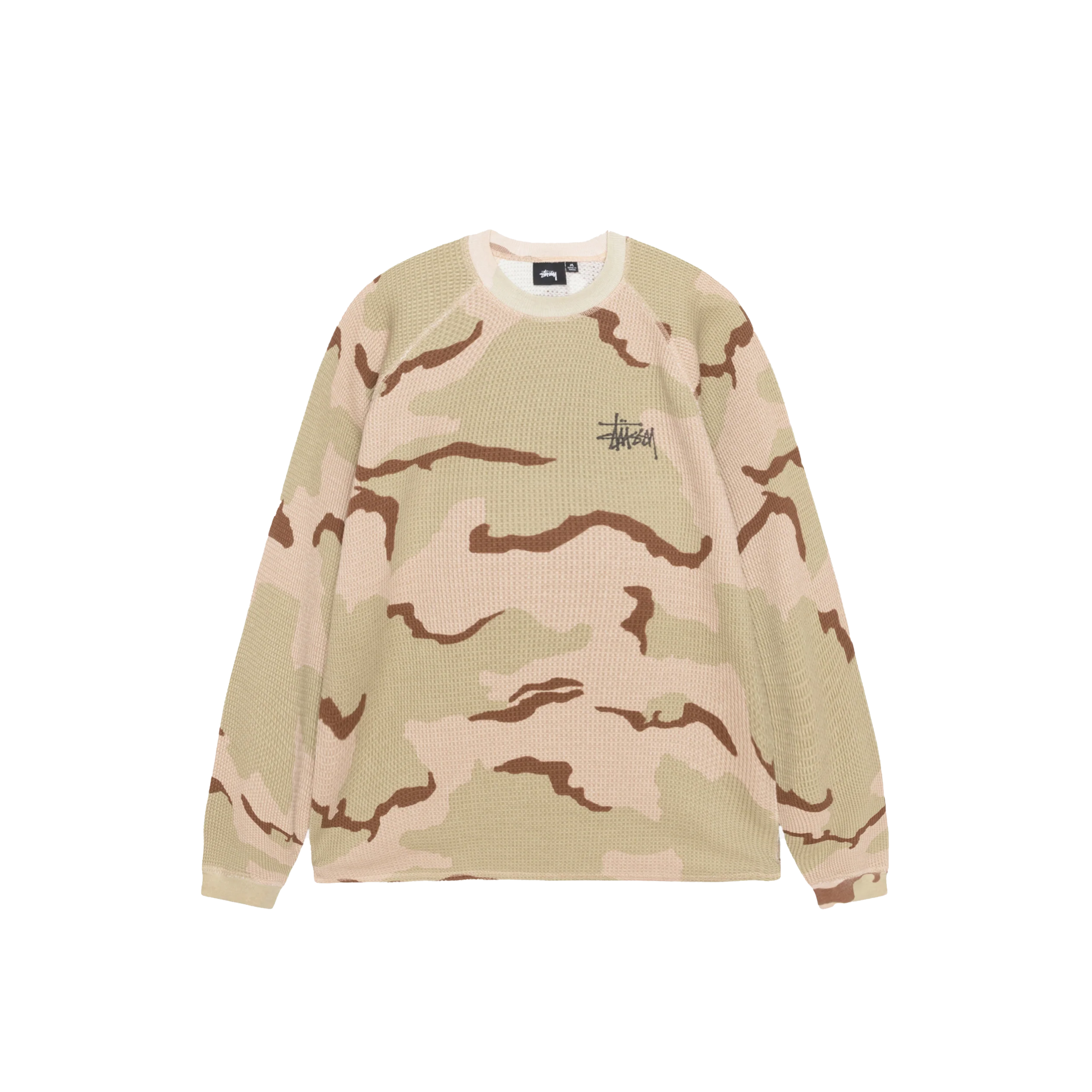 Stussy Basic Thermal Sand Camo – Story Cape Town