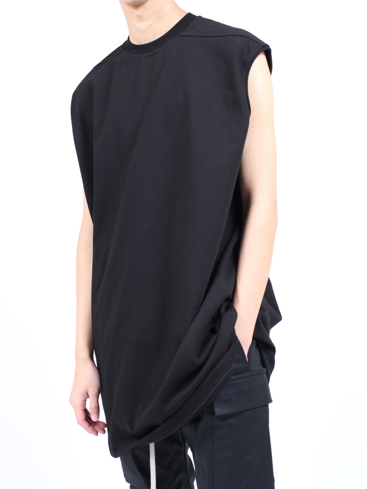 RICK OWENS - 【24SS】ノースリーブ オーバーサイズ Tシャツ / TARP T