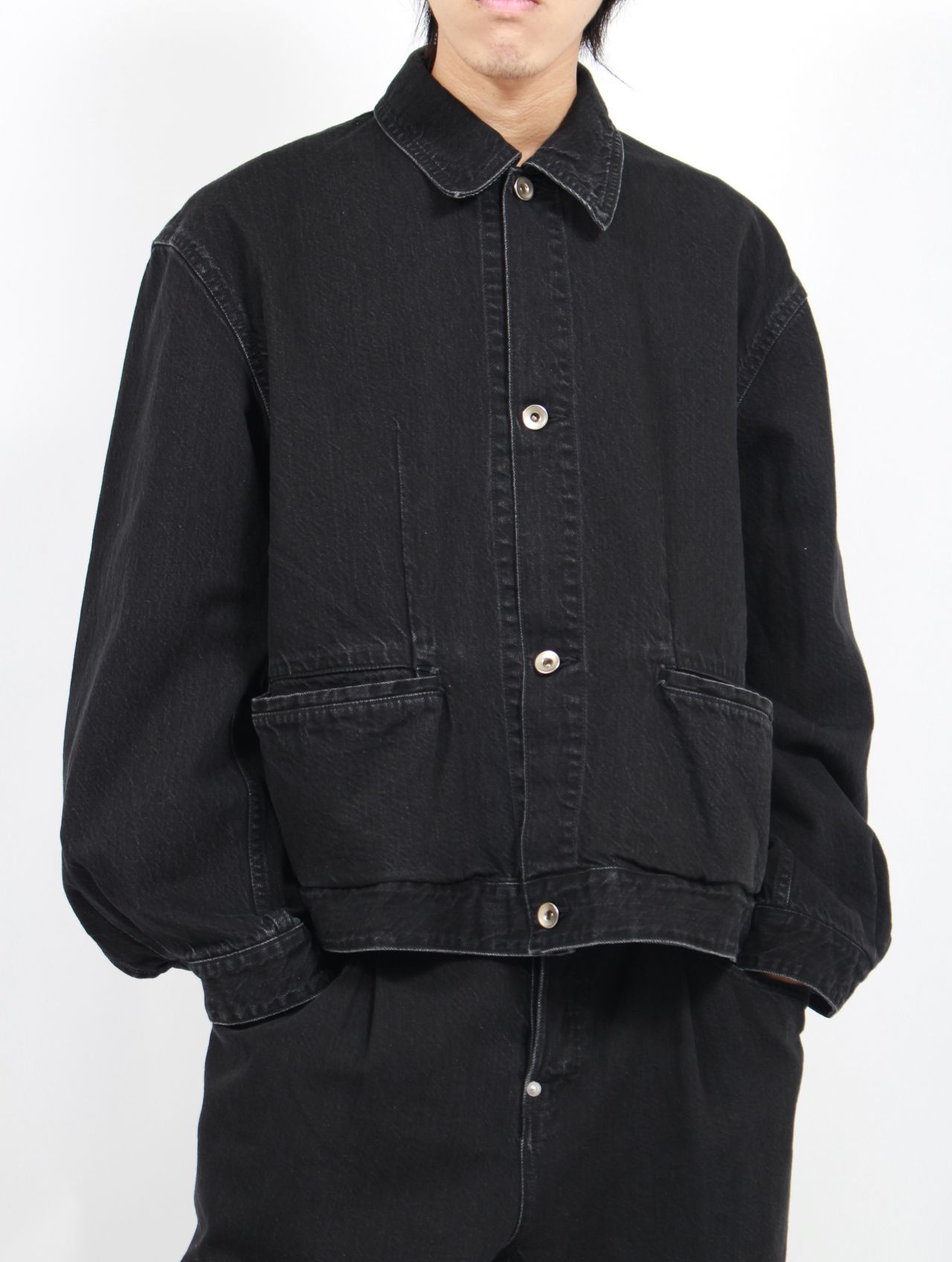 SOSHIOTSUKI - 【25SS】マニプレート ドレープ ポケット ウォッシュド