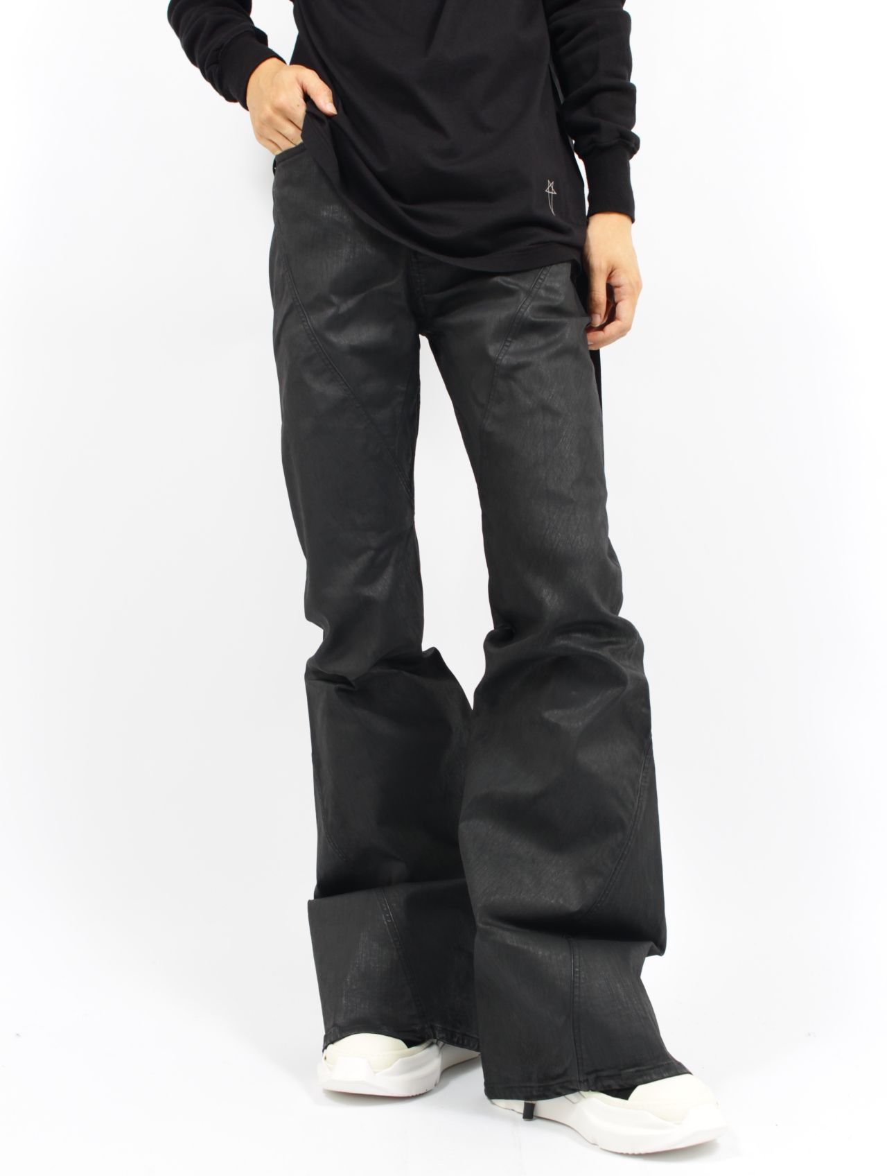 RICK OWENS DRKSHDW - 【25AW】バイアス ブーツカット コーティング