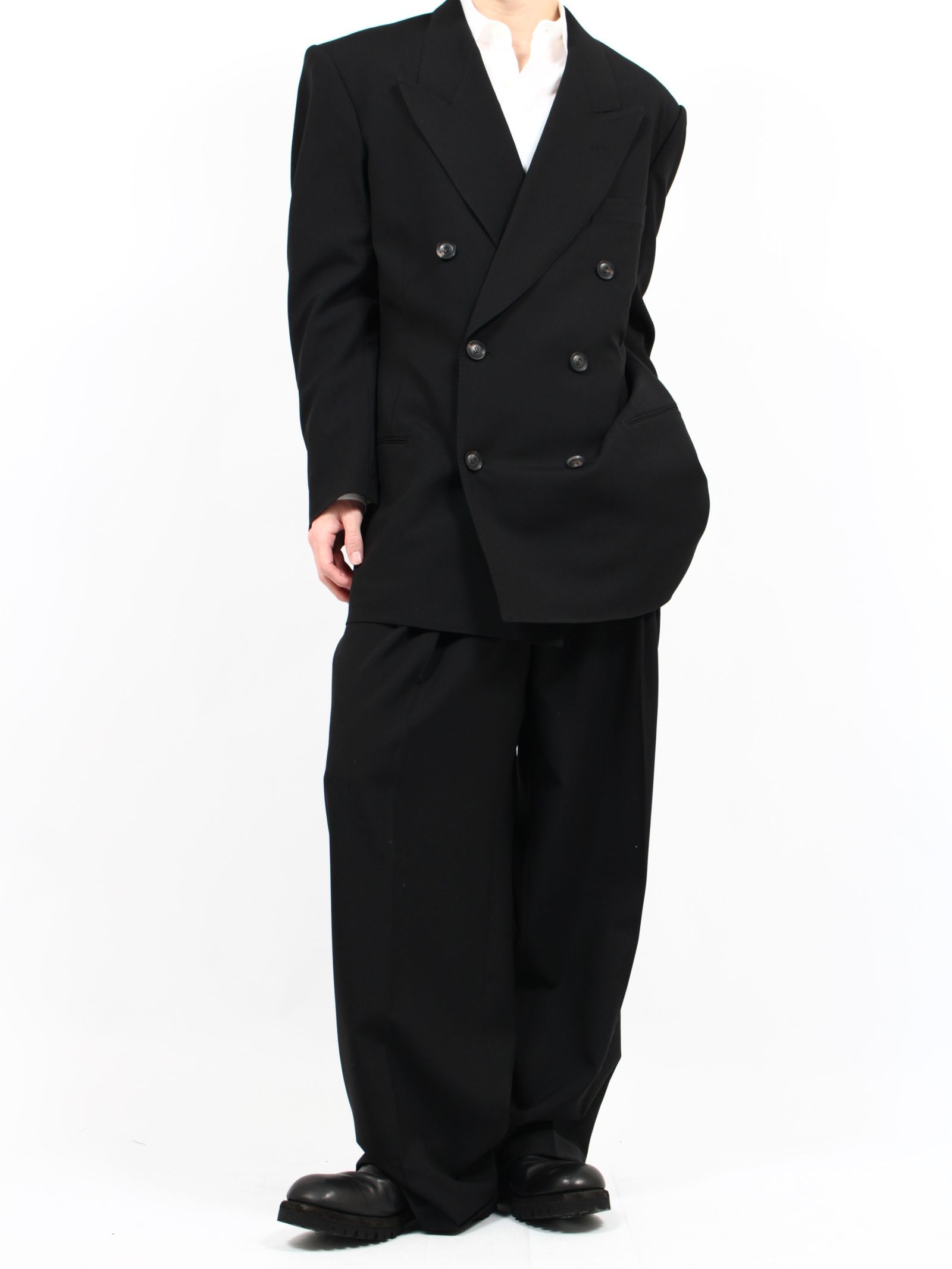 SOSHIOTSUKI - 【25SS】3 タック ワイド トラウザー / 3 TUCK WIDE