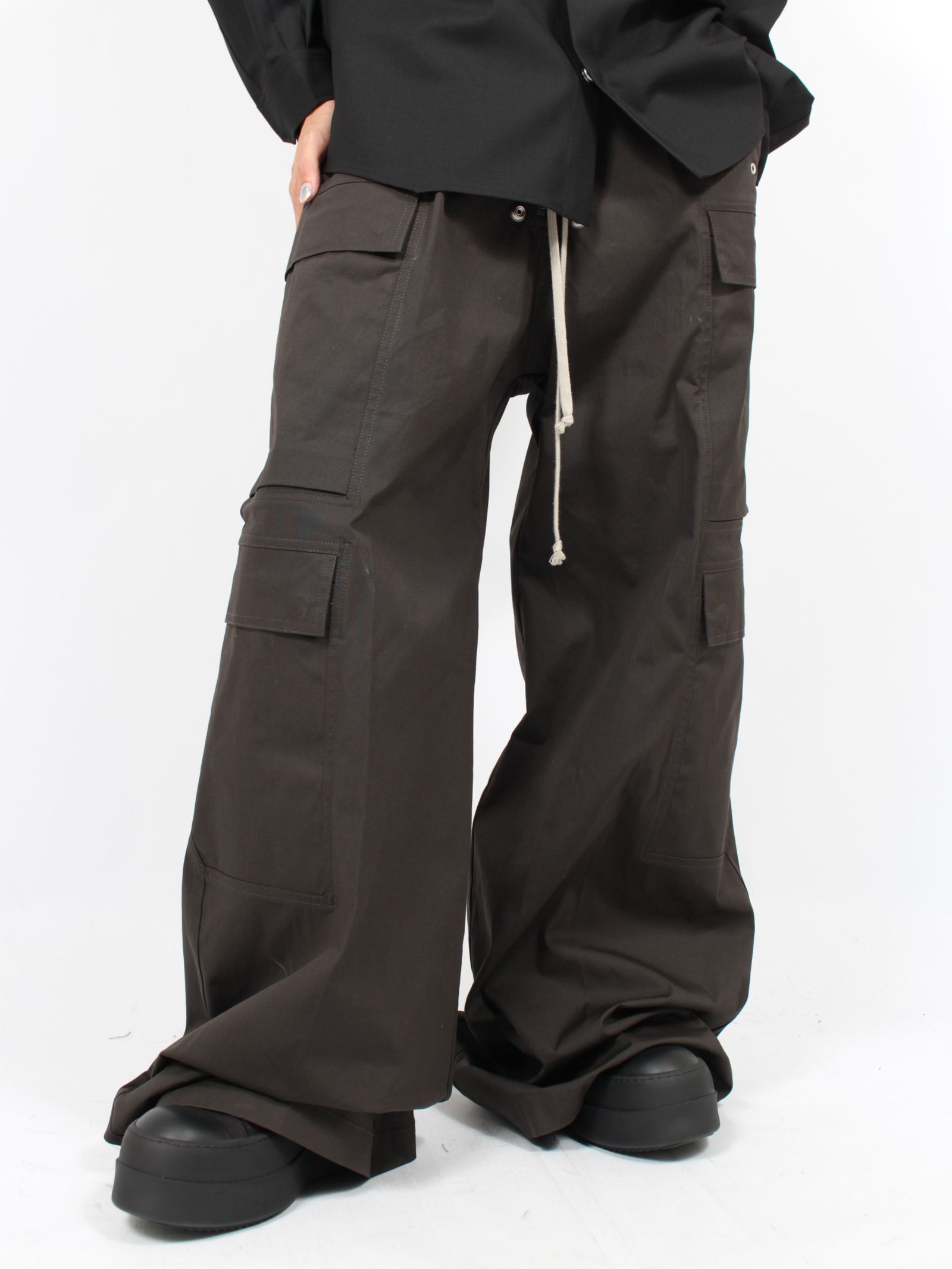 RICK OWENS - 【24AW】カーゴ ベラパンツ / CARGO BELAS / ダーク