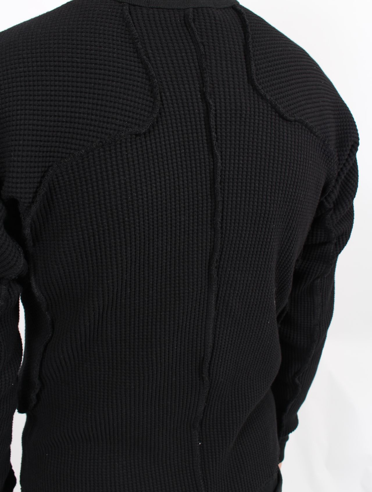 NVRFRGT - 【25SS】ワッフル サーマル ロングスリーブ 長袖 Tシャツ