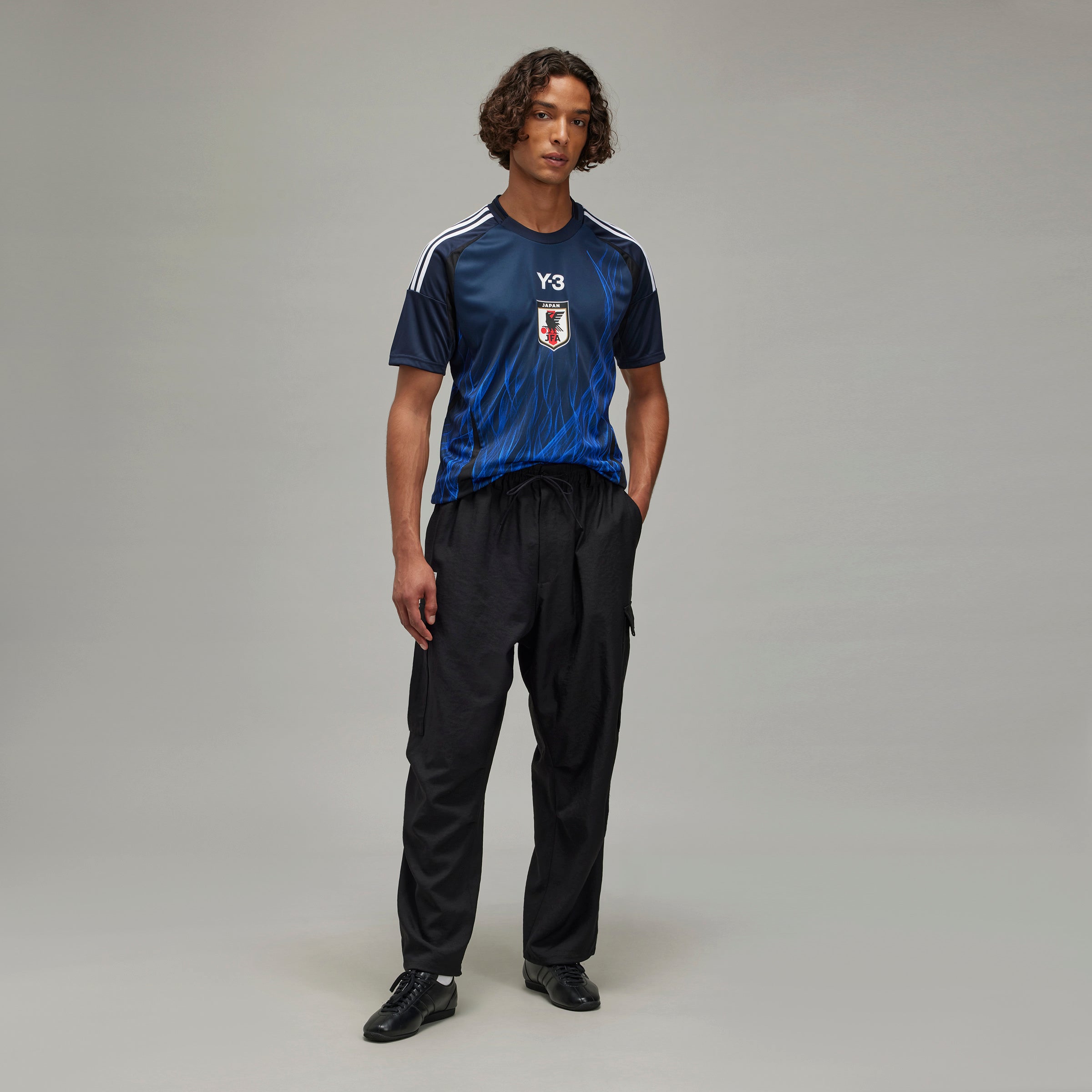 adidas JAPAN x Y-3 HOME 24 Soccer Jersey | Legend Ink Blue | Men's