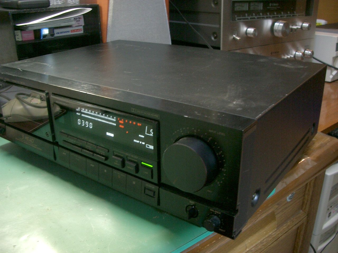 Victor カセットデッキ TD-V631の修理