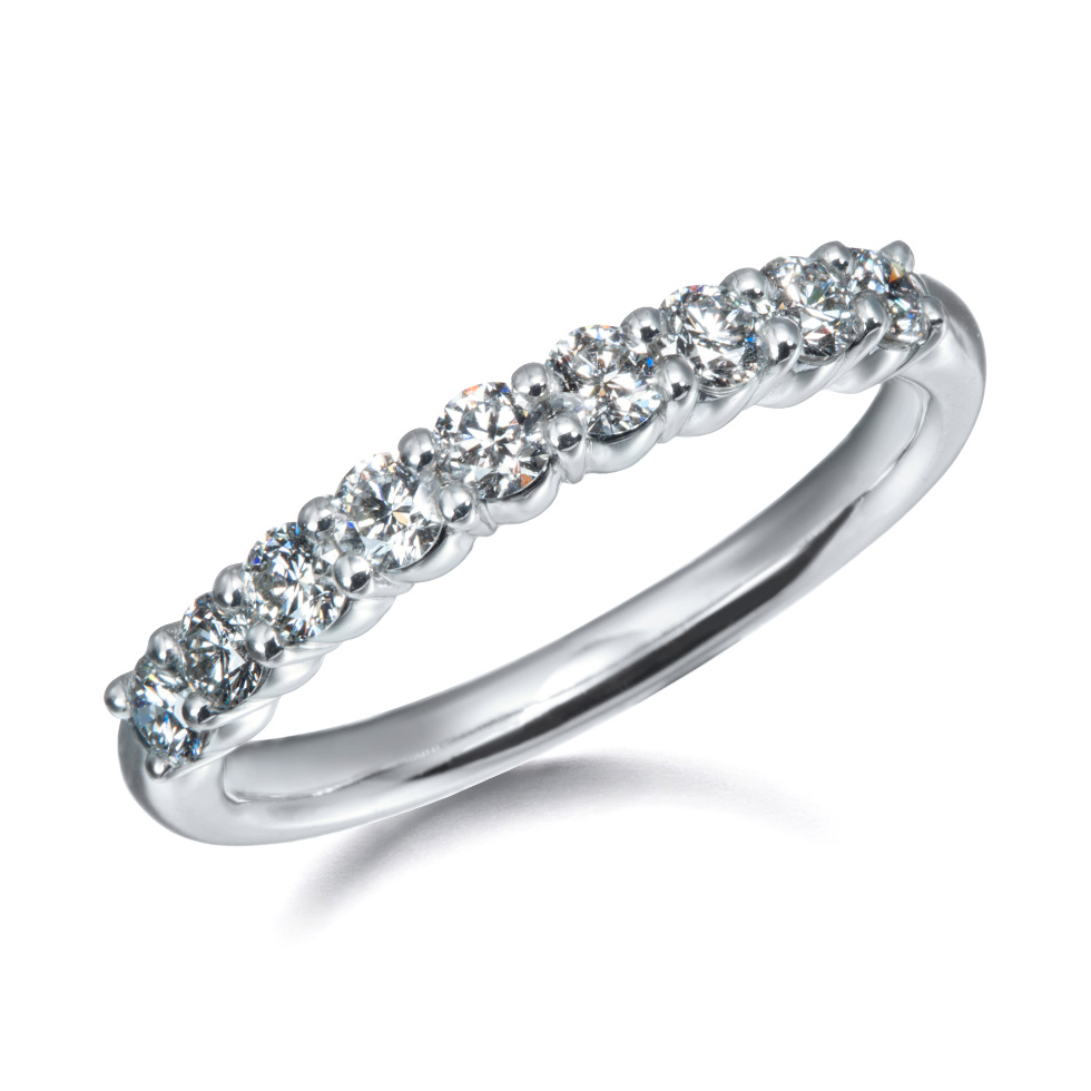 ハーフエタニティリング | ダイヤモンドバンドリング | SUWAブライダル