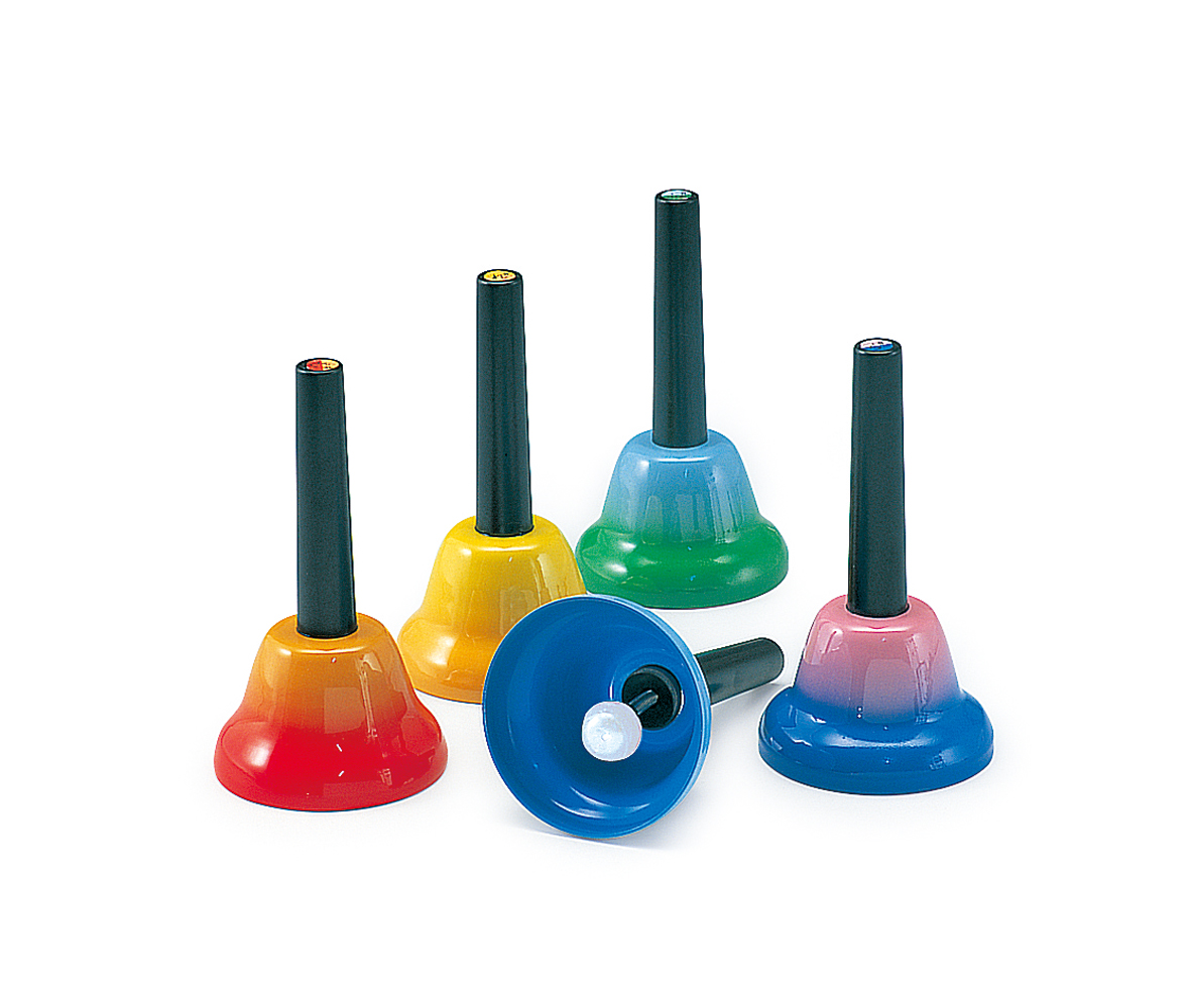 良品】SUZUKI ベルハーモニー デスクタイプ単音 ハンドベル 10音セット