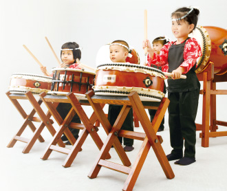 郷のひびき 長胴太鼓 単品 HT-N13（1尺3寸）HT-N14（1尺4寸） | 鈴木