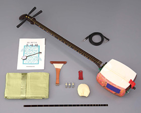 廃盤品】SUZUKI 鈴木楽器製作所 電気三味線 あおい エレキ三味線 廃盤