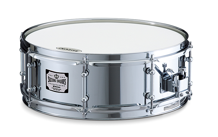 スネアドラム スチール胴 SSD-14M | 鈴木楽器製作所