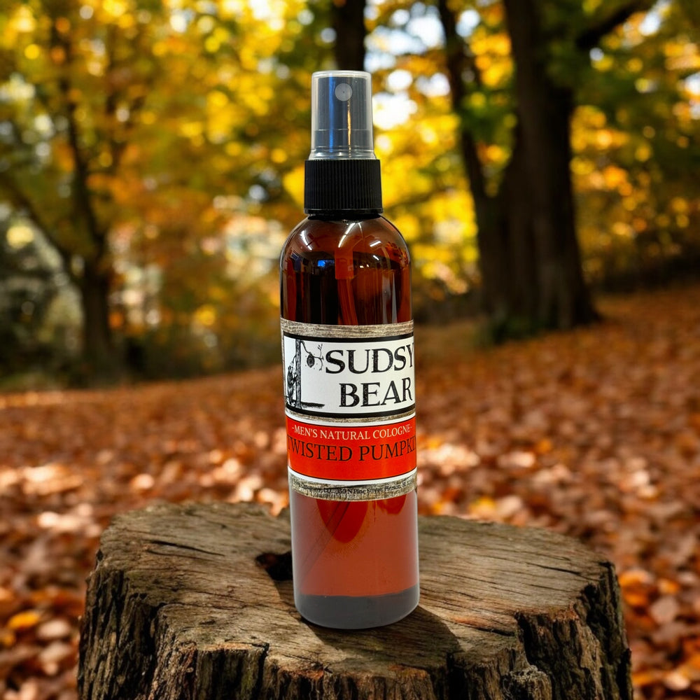 Twisted Pumpkin-Natural Cologne – SUDSY BEAR SOAP COMPANY