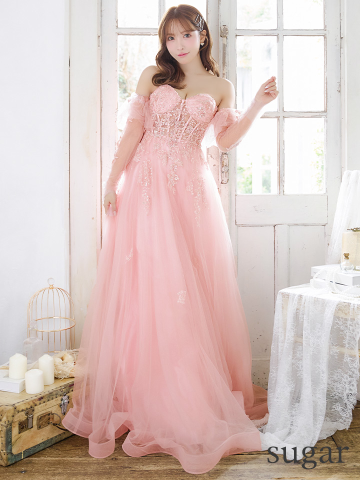 Lサイズあり【JEAN MACLEAN/ジャンマクレーン】ビーズ刺繍/ レース